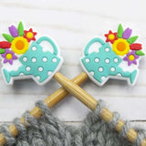 Stitch Stoppers (Teal Watering Can)