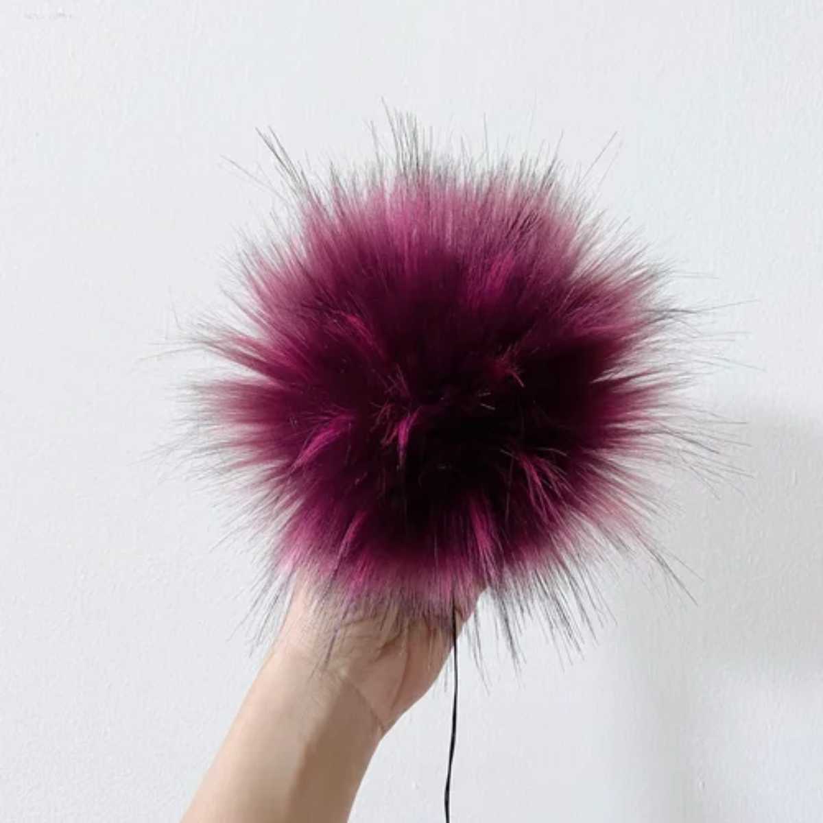 Handmade Faux Fur Pom