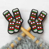 Stitch Stoppers (Christmas Socks)