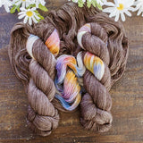 A Chick That Knitz - Assigned Pooling Singles Fingering (Rocky Mnt Sunset)