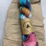 Madelinetosh - Woolcycle Sport (A Clue Board from 1984)