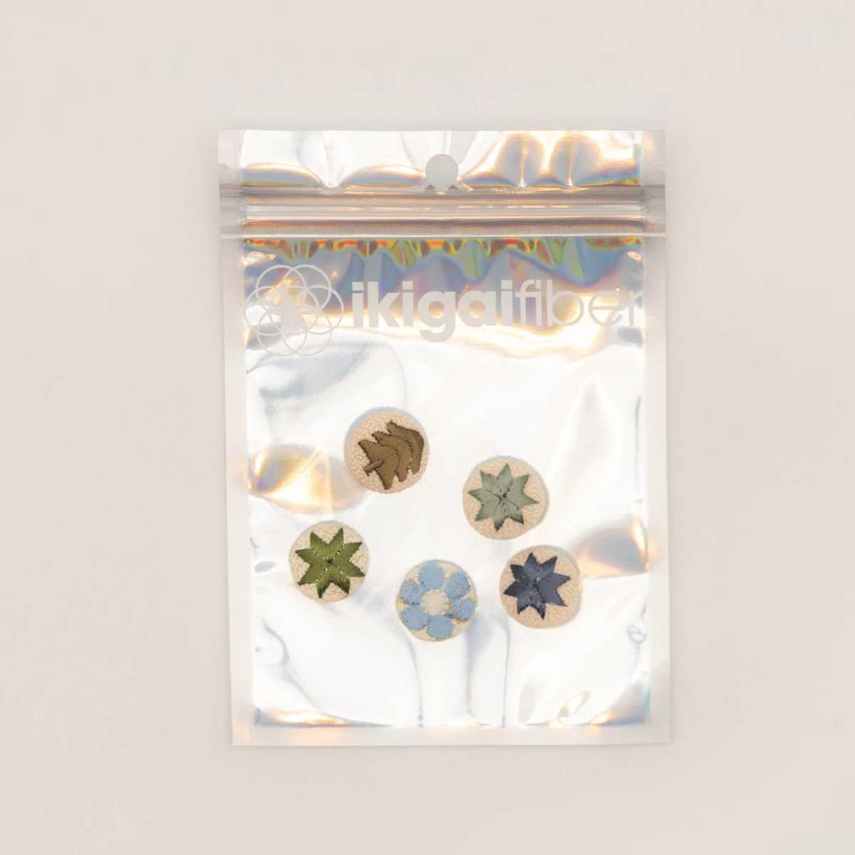 Embroidered Buttons