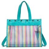 Della Q - Maker's Mesh Tote (Rainbow - Bloom)