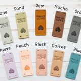 Made with Love | Fold Over Tags