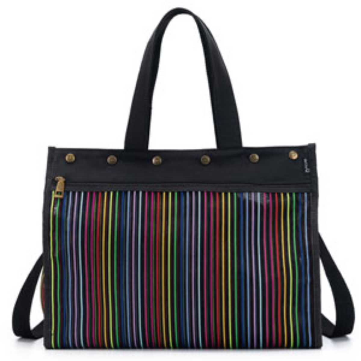 Della Q - Maker's Mesh Tote (Rainbow - Bloom)