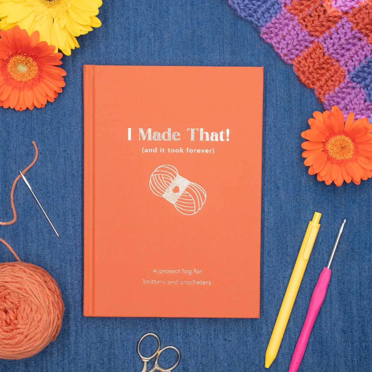 Project Log for Knitters + Crocheters (I Made That!)