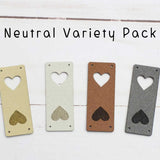 Heart | Fold Over Tags